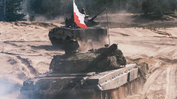 Польский танк Т-72 на учениях НАТО. Архивное фото