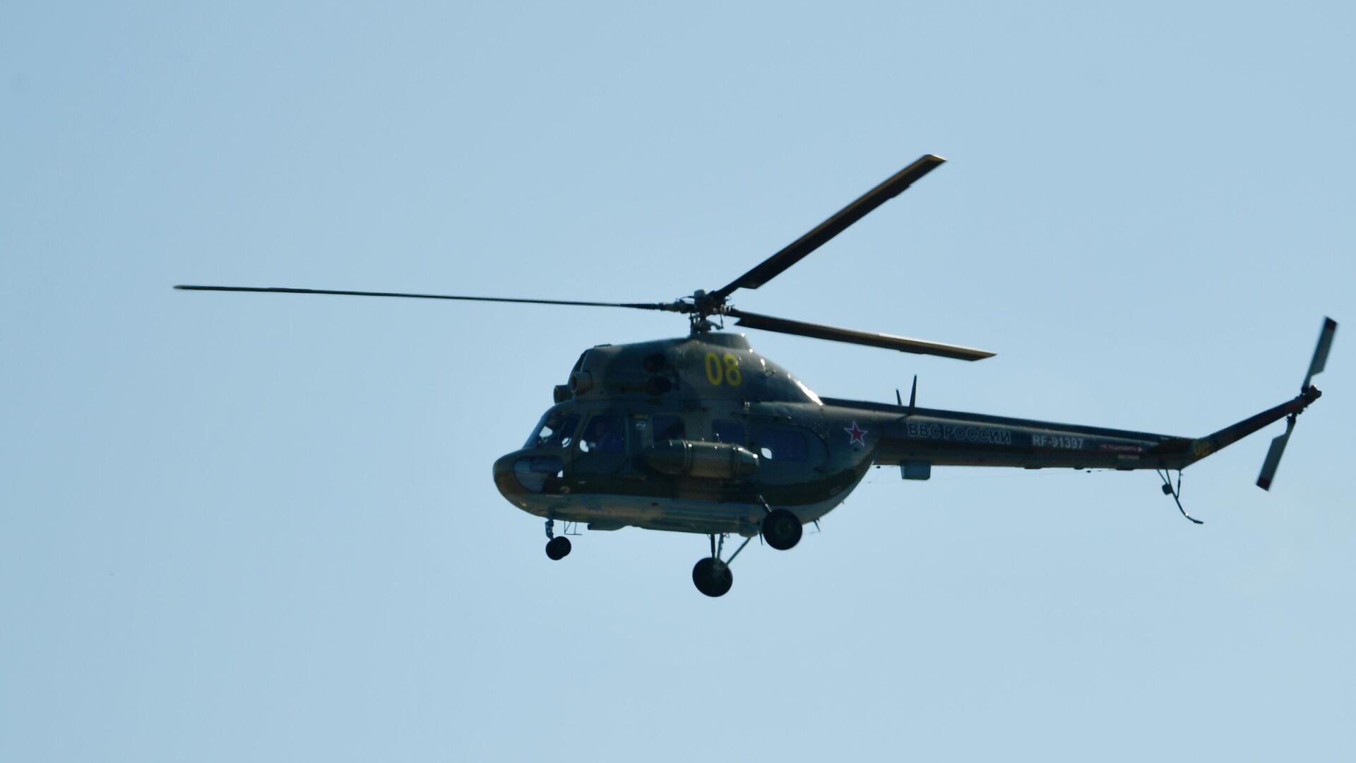 В Удмуртии обнаружили место аварийной посадки вертолета Ми-2