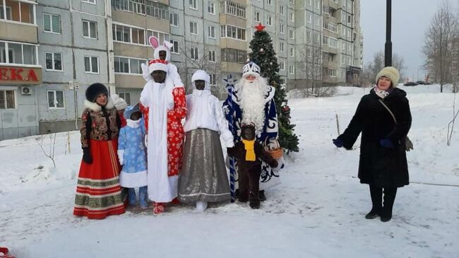 Памятник семье в Усть-Илимске