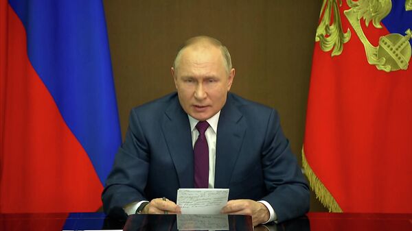 LIVE: Путин выступает на встрече глав стран СНГ