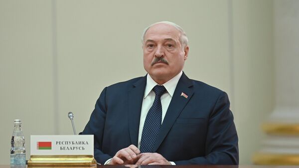 Президент Белоруссии Александр Лукашенко на неформальном саммите руководителей государств - участников СНГ