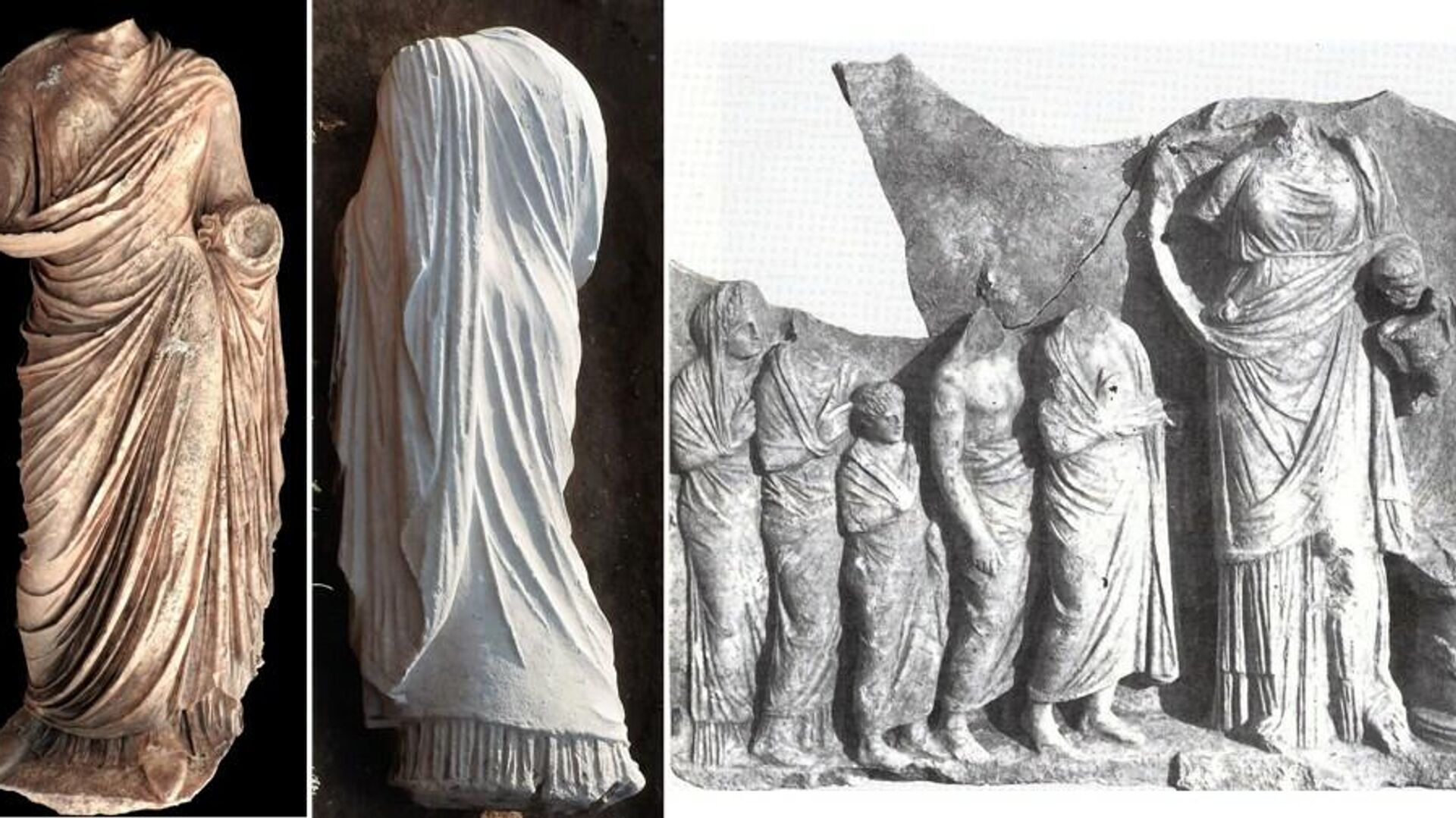 Статуя женщины в тунике была найдена в древнем Эпидавре - РИА Новости, 1920, 30.12.2021