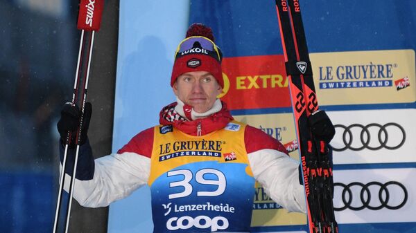Большунов идет четвертым в общем зачете "Тур де Ски"
