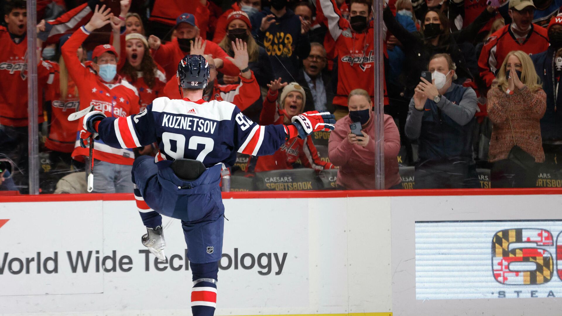 Хоккеист Вашингтон Кэпиталз Евгений Кузнецов - РИА Новости, 1920, 30.12.2021