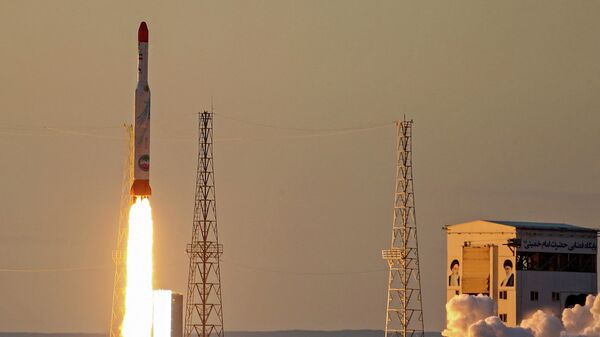 Запуск ракеты-носителя Симург в Иране
