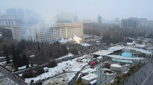 Δράση διαμαρτυρίας στο Αλμάτι του Καζακστάν