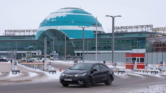 Здание Международного аэропорта Нурсултан Назарбаев в Нур-Султане