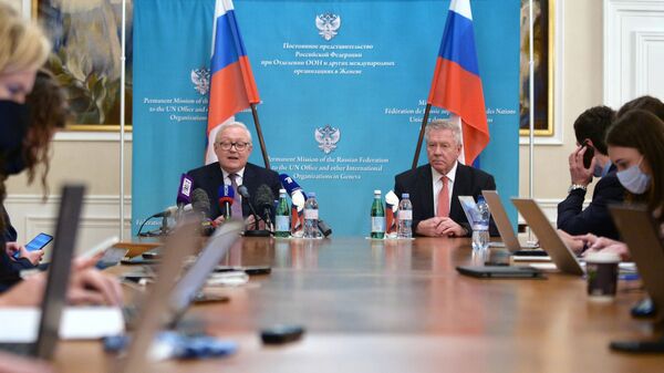 Брифинг по итогам двусторонних переговоров по безопасности между США и Россией в Женеве