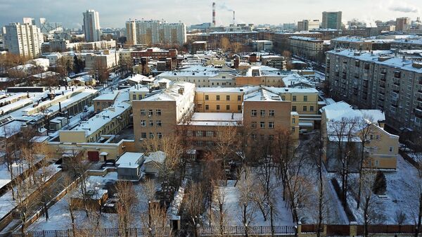 Вид на следственный изолятор Лефортово в Москве