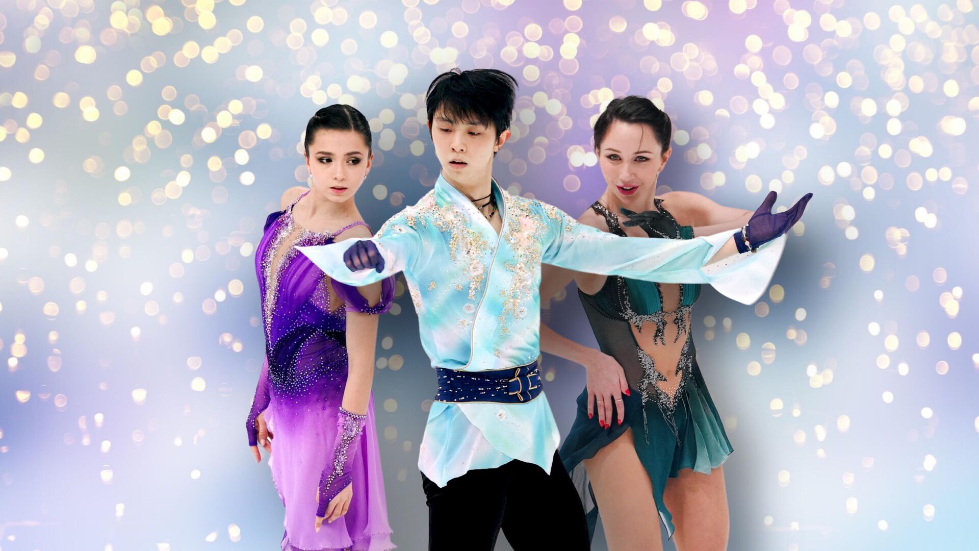 Юдзуру Ханю / Камила Валиева / Елизавета Туктамышева - РИА Новости, 1920, 12.01.2022