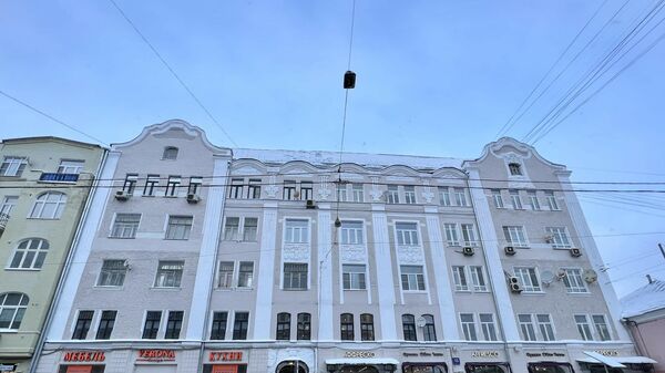 Доходный дом начала XX века на Старой Басманной улице в Москве