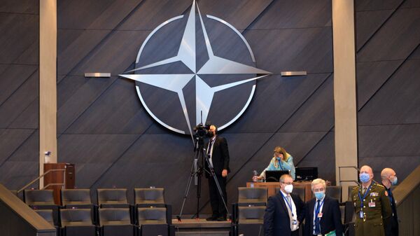 Перед началом заседания Совета Россия - НАТО в Брюсселе
