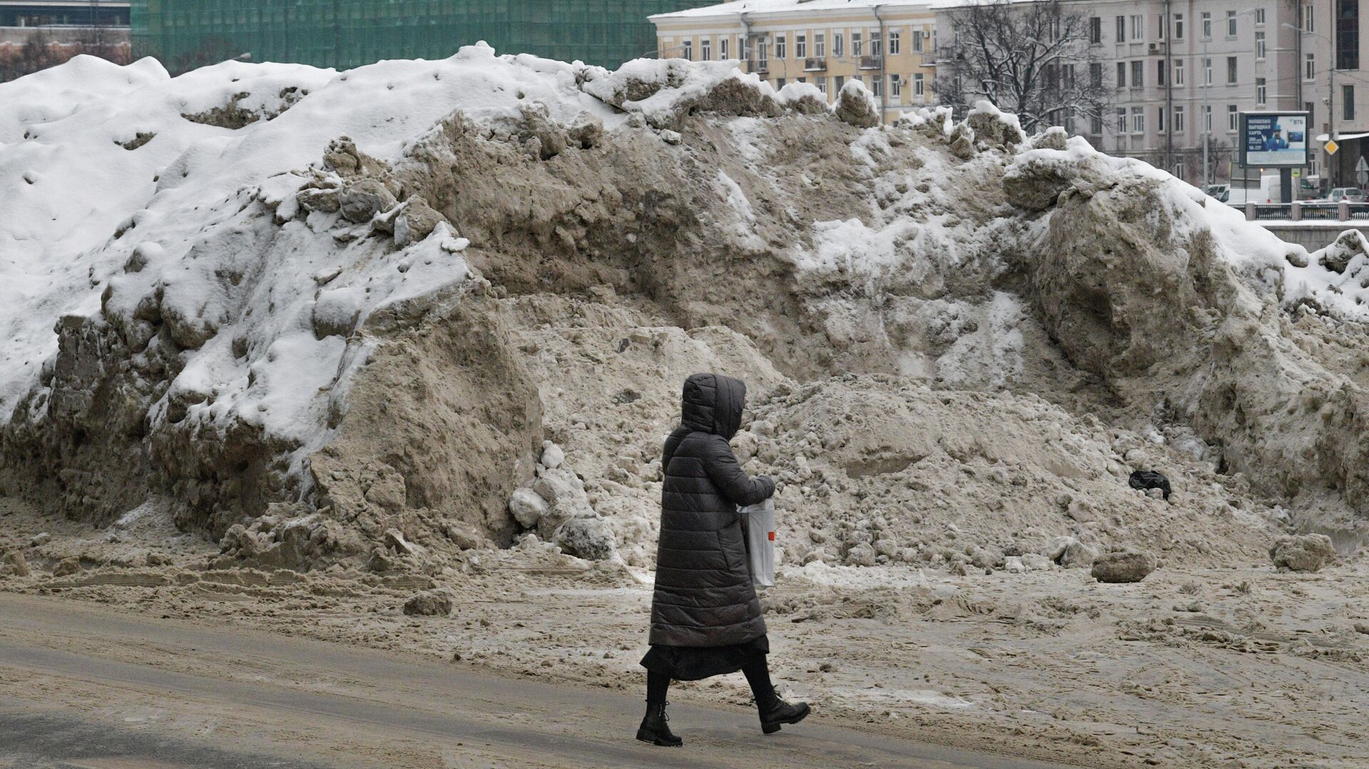 Беглов губернатор Санкт-Петербурга снег
