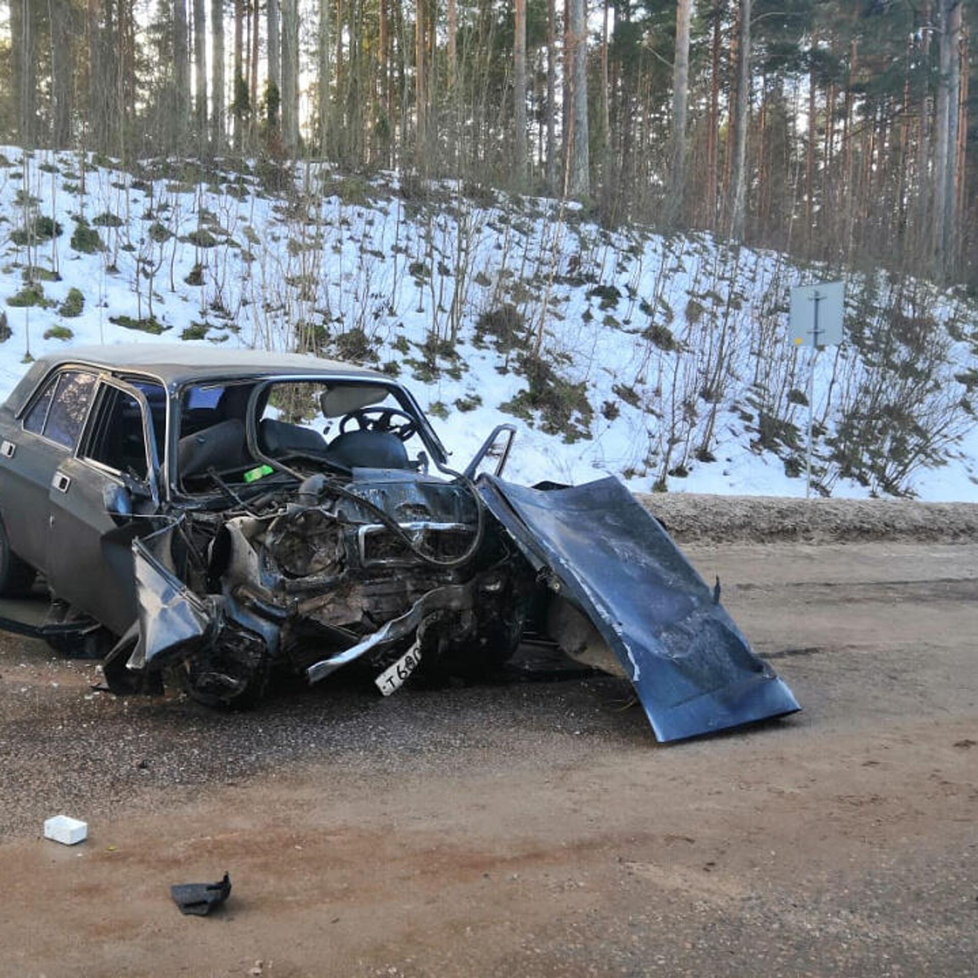 В ДТП в Псковской области погибли пять человек - РИА Новости, 16.01.2022