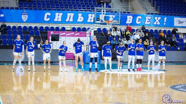 Баскетболистки курского Динамо