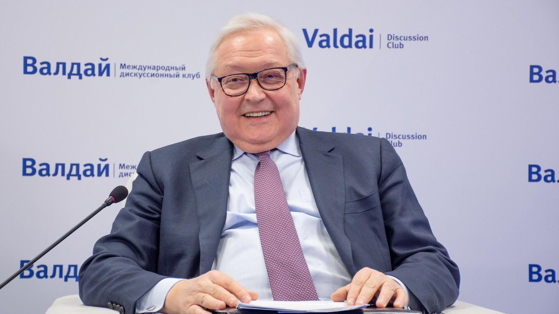 Замминистра иностранных дел Сергей Рябков на площадке дискуссионного клуба Валдай - РИА Новости, 1920, 19.01.2022