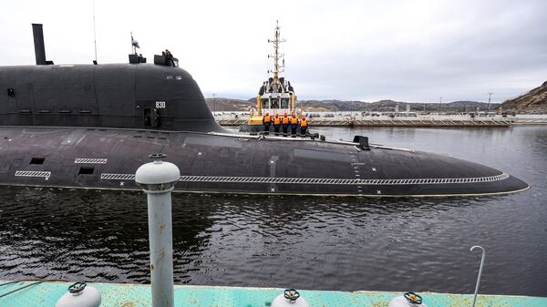 Атомная подводная лодка К-561 Казань проекта 885М Ясень-М в Мурманской области