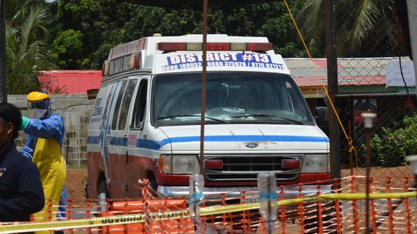 Автомобиль скорой помощи в Либерии