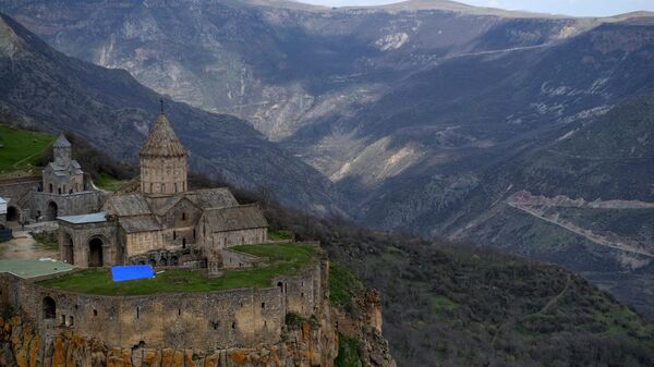Татевский монастырь в Сюникской области Армении
