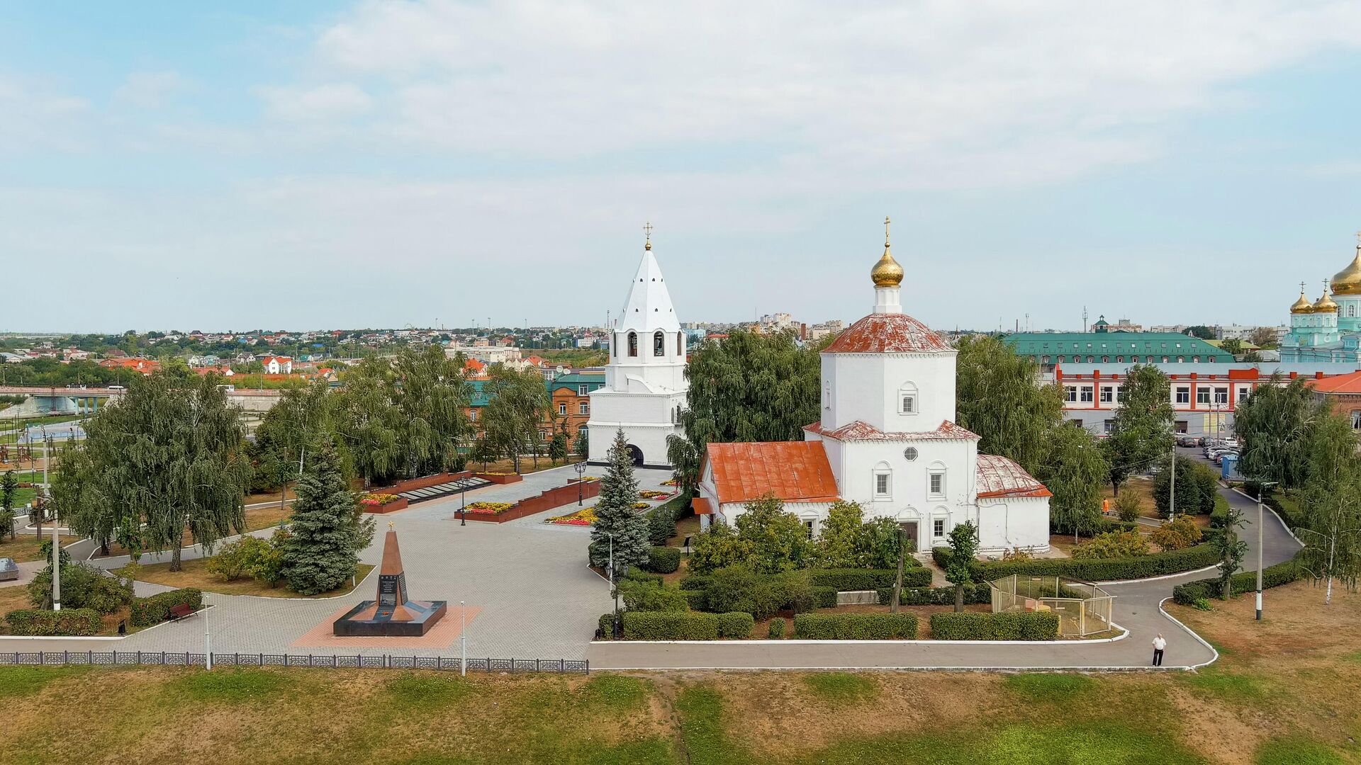 Сызранский кремль и церковь Рождества Христова - РИА Новости, 1920, 13.11.2023