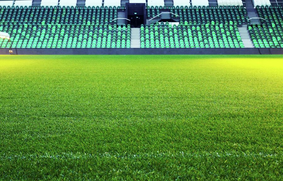 Идеальный газон стадиона Краснодар