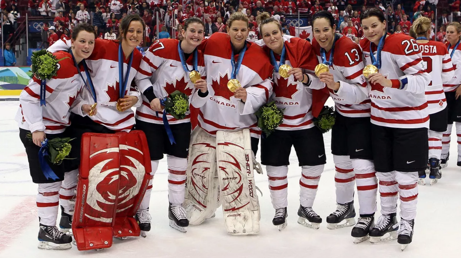 Женская сборная Канады по хоккею с золотом Олимпиады-2010 - РИА Новости, 1920, 24.01.2022