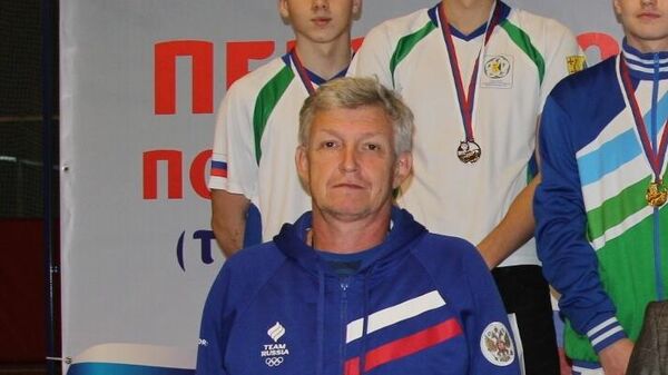 Главный тренер сборной России по современному пятиборью Андрей Макушин