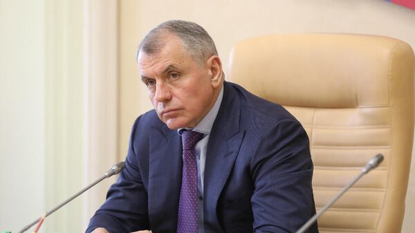 Председатель парламента Крыма Владимир Константинов
