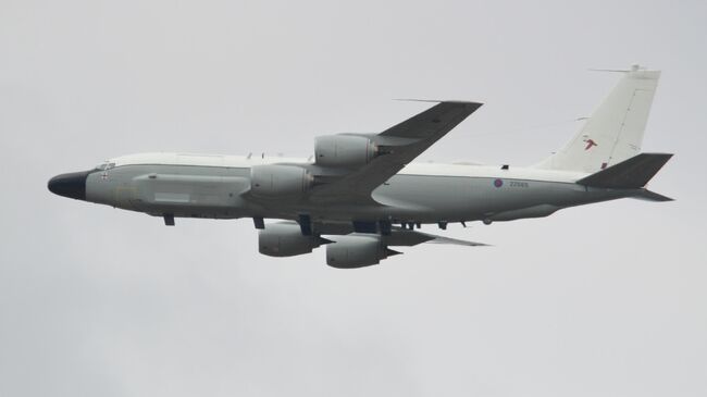 Самолет-разведчик RC-135W Rivet Joint Королевских ВВС Великобритании