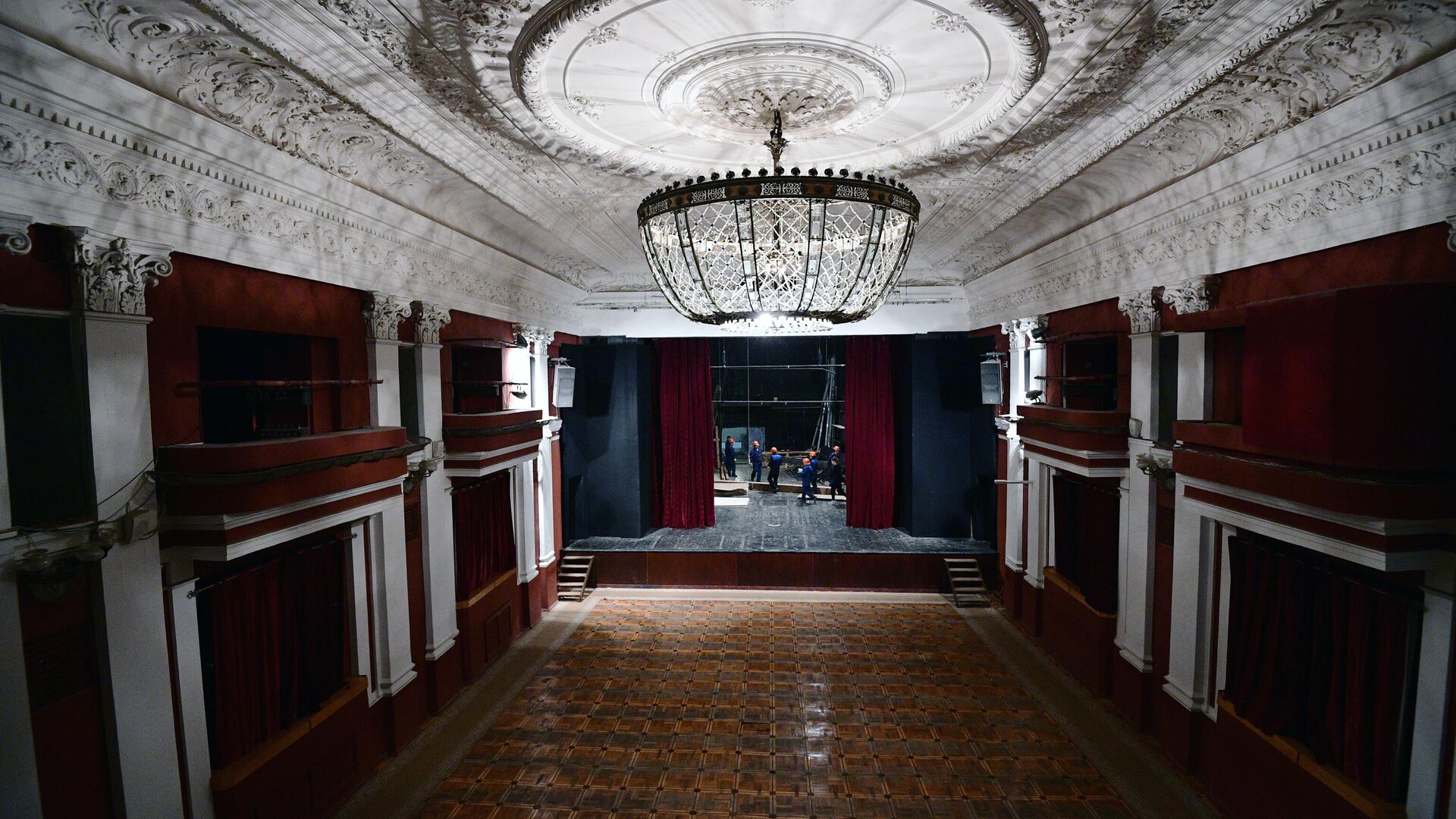 Историческое здание театра на Малой Бронной закрыто на ремонт - РИА Новости, 1920, 27.01.2022