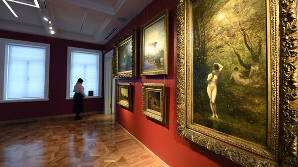 Картины, представленные в музее Павла и Сергея Третьяковых в Москве