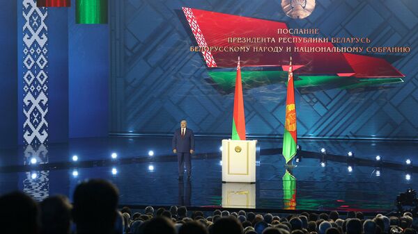 Послание президента Белоруссии Александра Лукашенко белорусскому народу и Национальному собранию