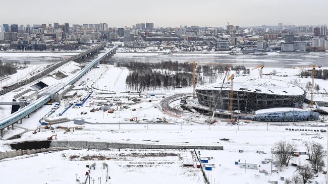 Ледовая арена в Новосибирске 