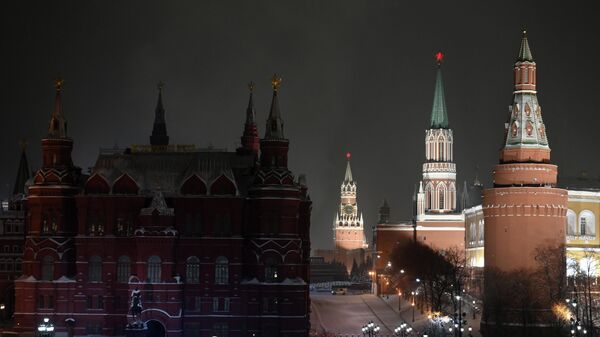 Ночной Кремль