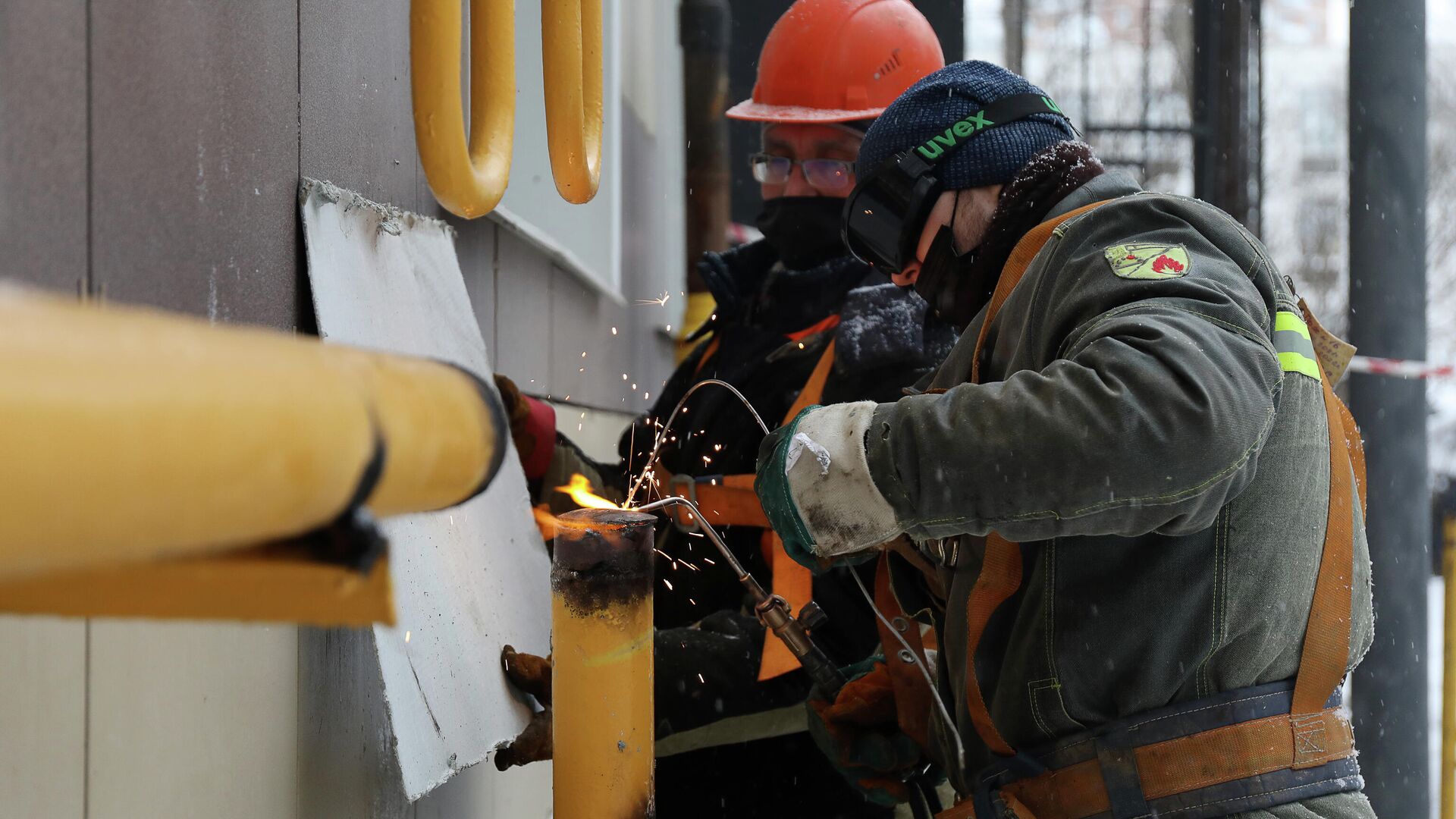 Реконструкция газопровода низкого давления на северо-западе Москвы - РИА Новости, 1920, 31.01.2022