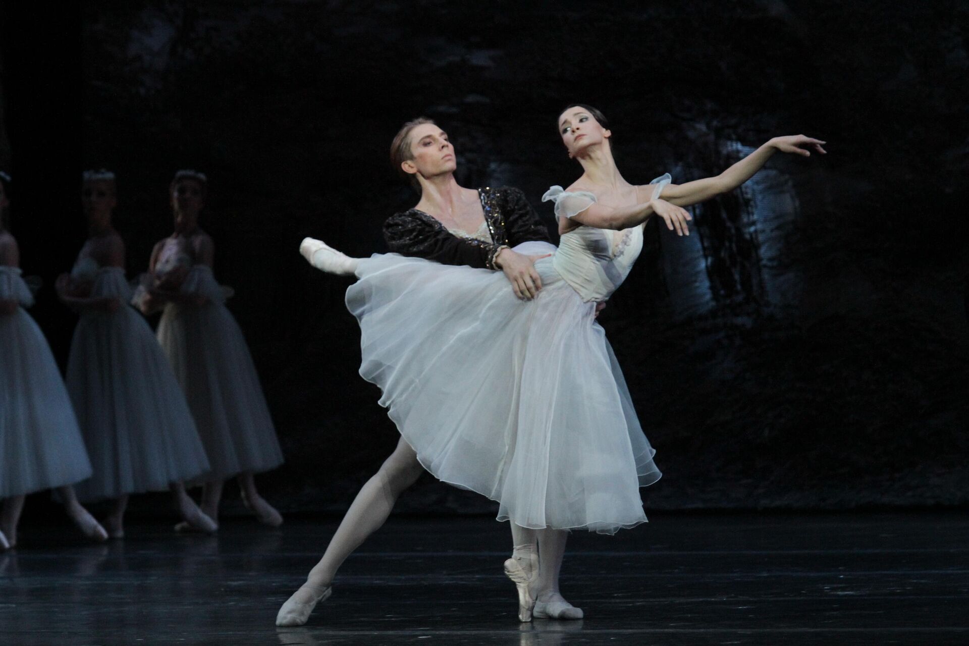 Сцена из балета Жизель - РИА Новости, 1920, 01.02.2022