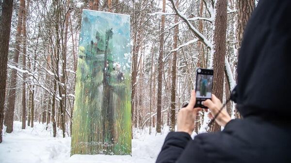 Лэнд-проект российских художников Белый лес открылся в Одинцовском округе