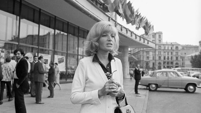 Итальянская киноактриса Моника Витти