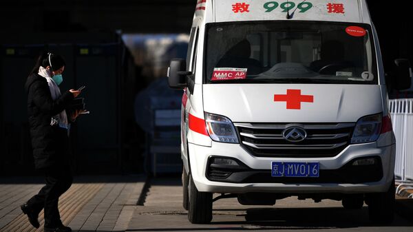 Автомобиль скорой помощи в Пекине