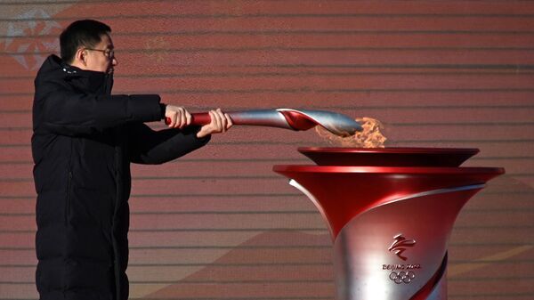 Вице-премьер Госсовета КНР и глава руководящей группы по работе XXIV зимних Олимпийских игр Хань Чжэн