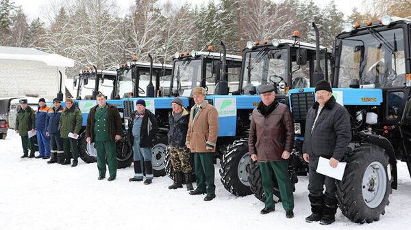 Трактора,  поступившие в лесхозы Липецкой области в рамках реализации федерального проекта Сохранение лесов нацпроекта Экология