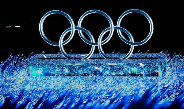 Церемония открытия XXIV зимних Олимпийских играх в Пекине.