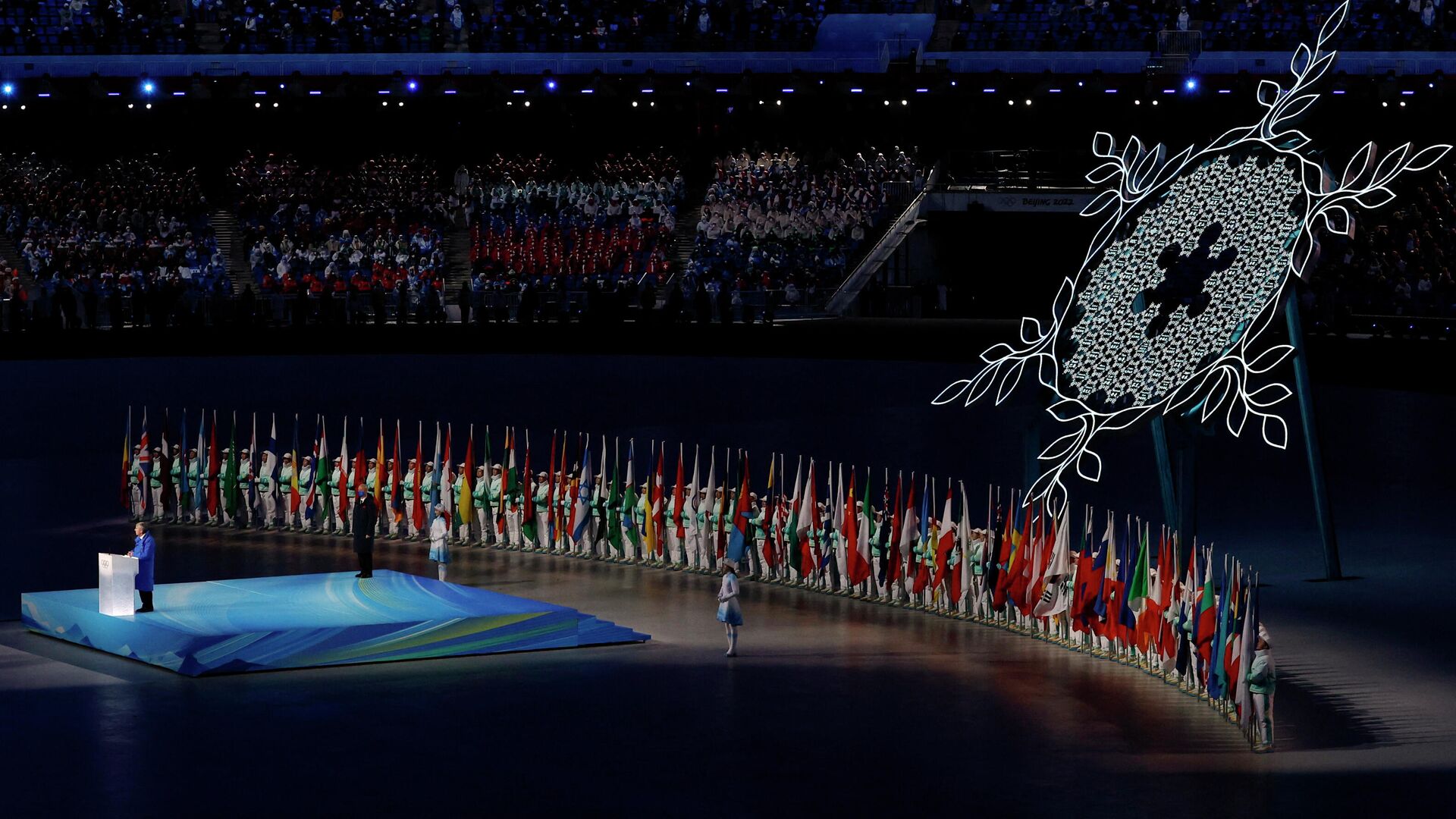 Церемония открытия Олимпиады в Пекине - РИА Новости, 1920, 07.02.2022