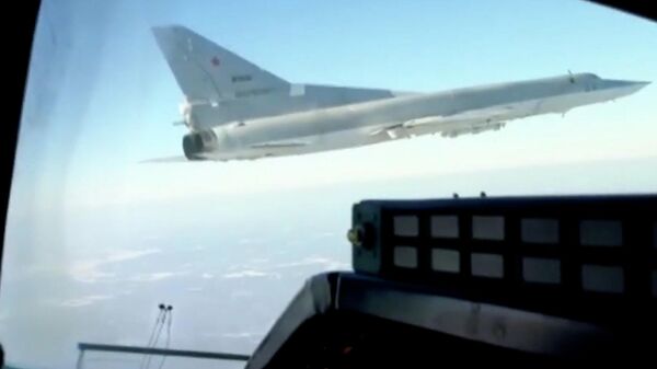 Российские бомбардировщики патрулируют воздушное пространство Белоруссии