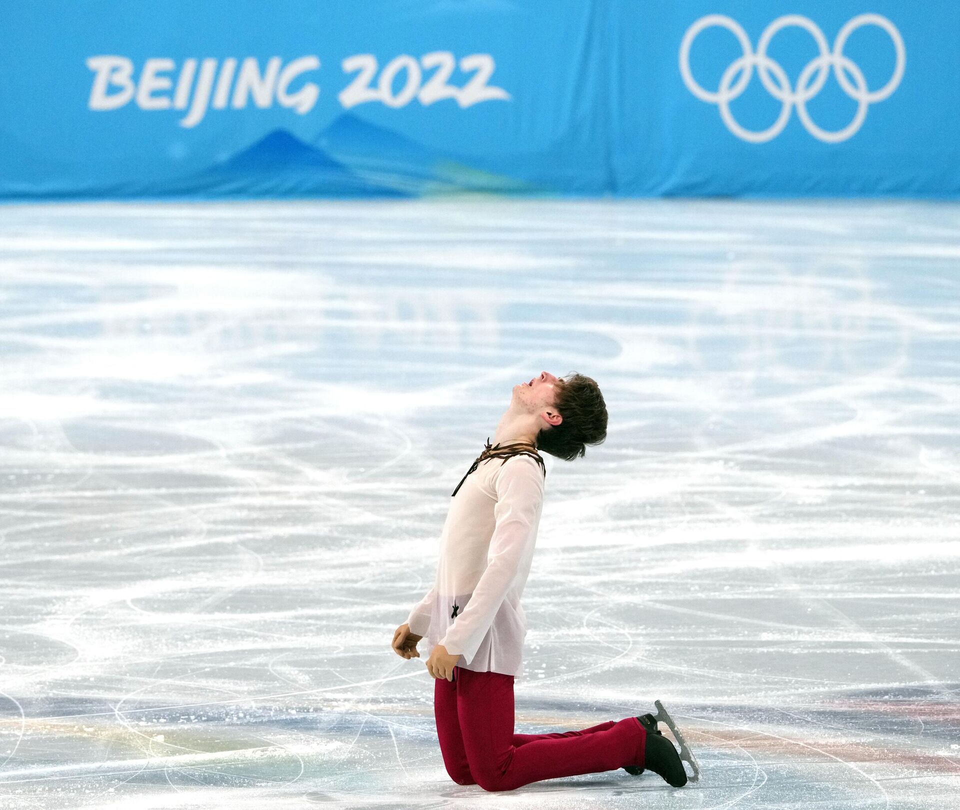 Российский спортсмен Марк Кондратюк выступает с произвольной программой на XXIV зимних Олимпийских играх в Пекине - РИА Новости, 1920, 07.02.2022