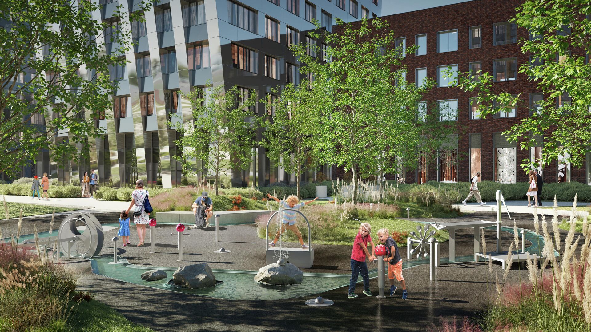 Проект парка на территории Южного порта в Москве Проект парка на территории Южного порта в Москве - РИА Новости, 1920, 09.02.2022