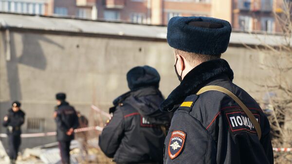 Сотрудники правоохранительных органов в Северной Осетии