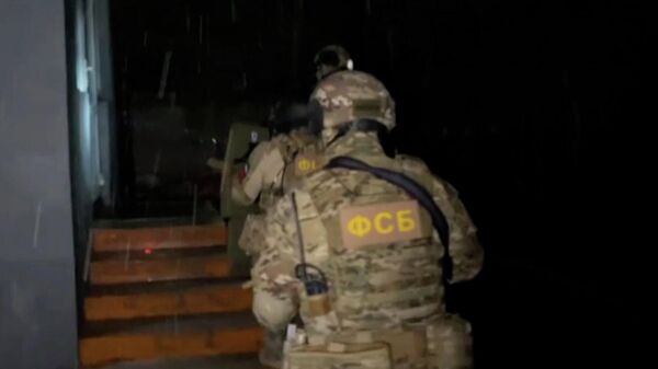 В Крыму ликвидировали ячейку Хизб ут-Тахрир аль-Ислами. Кадры ФСБ РФ