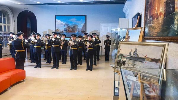  На открытии VIII Коллегии музеев военно-морской направленности