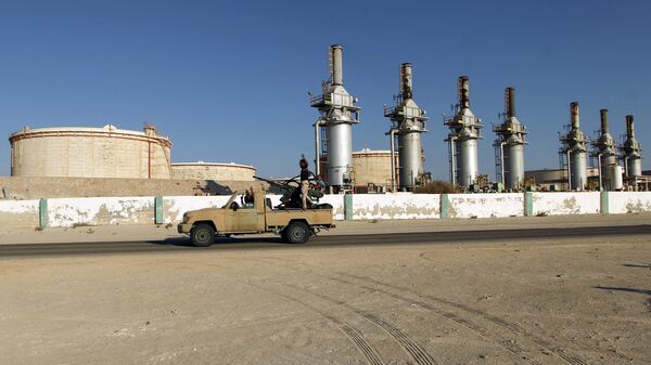 Нефтяной терминал компании Zueitina в Ливии